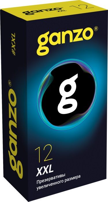 Презервативы увеличенного размера Ganzo XXL - 12 шт. - Ganzo - купить с доставкой в Грозном
