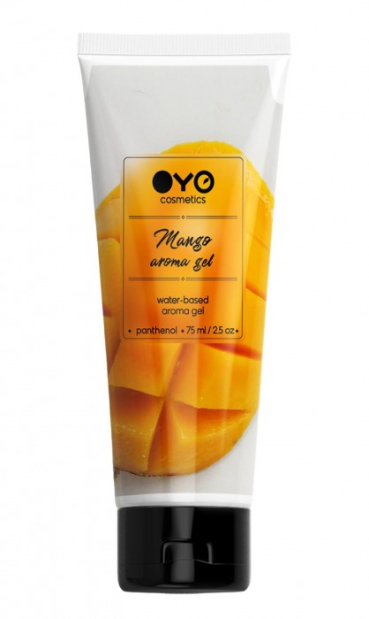 Лубрикант на водной основе OYO Aroma Gel Mango с ароматом манго - 75 мл. - OYO - купить с доставкой в Грозном