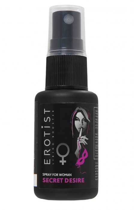 Возбуждающий спрей для женщин Erotist Secret Desire - 30 мл. - Erotist Libido Booster - купить с доставкой в Грозном