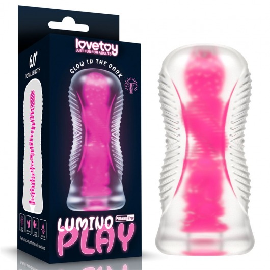 Светящийся в темноте мастурбатор 6.0 Lumino Play Masturbator - Lovetoy - в Грозном купить с доставкой