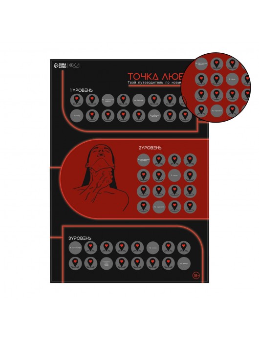 Плакат для двоих  Точка любви  со скретч-слоем - Сима-Ленд - купить с доставкой в Грозном