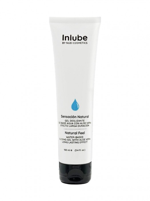 Интимный лубрикант с алоэ вера Inlube Natural Feel - 100 мл. - Nuei cosmetics - купить с доставкой в Грозном