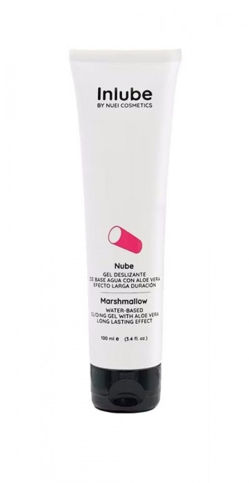 Лубрикант на водной основе Nuei Inlube с алоэ вера и ароматом маршмеллоу -100 мл. - Nuei cosmetics - купить с доставкой в Грозном