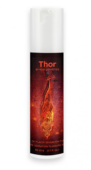 Возбуждающий унисекс гель Thor Fire Gel - 50 мл. - Nuei cosmetics - купить с доставкой в Грозном