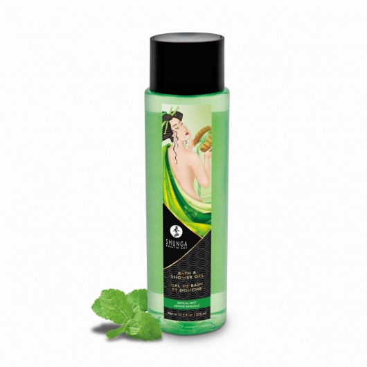 Гель для душа Sensual Mint с ароматом мяты - 370 мл. -  - Магазин феромонов в Грозном