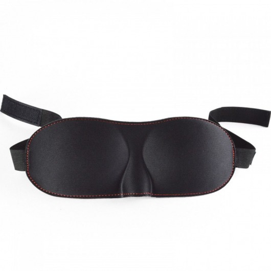 Черная маска на липучке «Комфорт» - Sitabella - купить с доставкой в Грозном