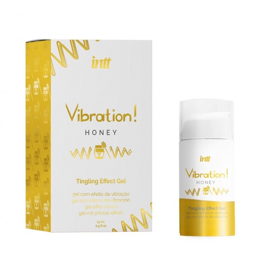 Жидкий вибратор Vibration Honey - 15 мл. - INTT - купить с доставкой в Грозном