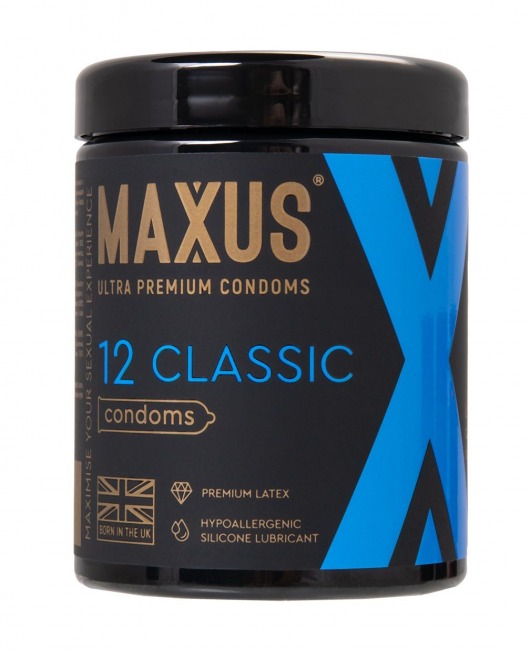 Классические презервативы MAXUS Classic - 12 шт. - Maxus - купить с доставкой в Грозном
