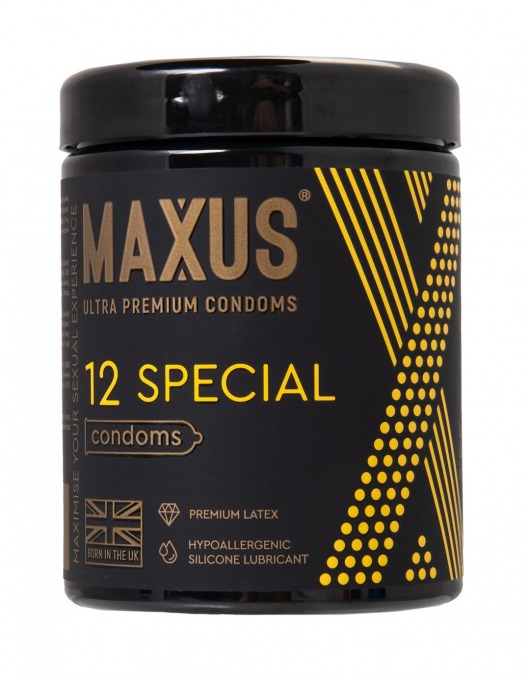 Презервативы с точками и рёбрами MAXUS Special - 12 шт. - Maxus - купить с доставкой в Грозном