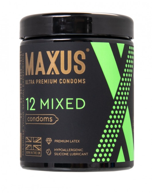 Презервативы MAXUS Mixed - 12 шт. - Maxus - купить с доставкой в Грозном