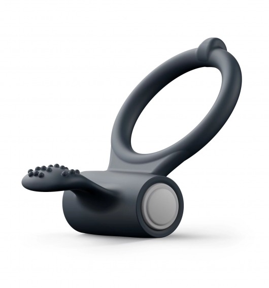 Черное эрекционное кольцо Power Clit - Dorcel - в Грозном купить с доставкой