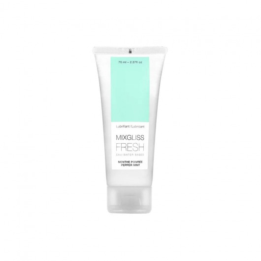 Лубрикант с охлаждающим эффектом Mixgliss Fresh Pepper Mint - 70 мл. - Strap-on-me - купить с доставкой в Грозном