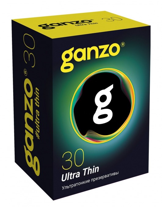Супертонкие презервативы Ganzo Ultra thin - 30 шт. - Ganzo - купить с доставкой в Грозном