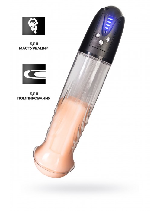 Автоматическая помпа для пениса Thorin - Sexus - в Грозном купить с доставкой