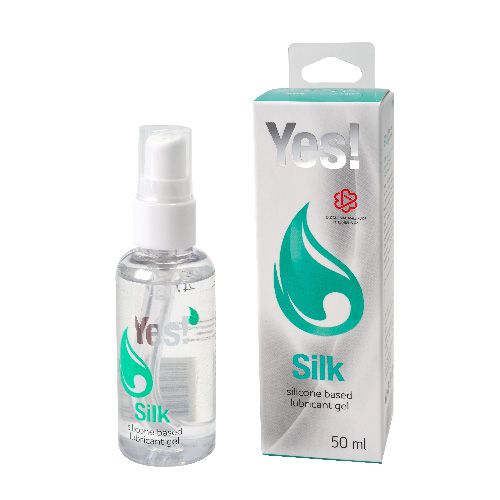 Силиконовая гипоаллергенная вагинальная смазка Yes Silk - 50 мл. - Sitabella - купить с доставкой в Грозном