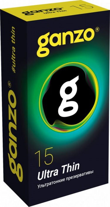 Прозрачные ультратонкие презервативы Ganzo Ultra thin - 15 шт. - Ganzo - купить с доставкой в Грозном