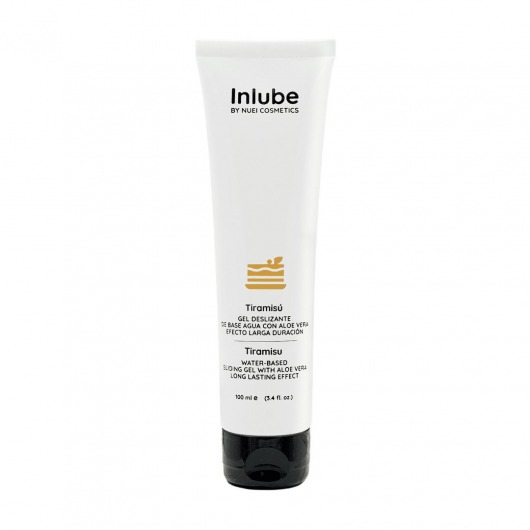 Водный лубрикант Nuei Inlube с алоэ вера и ароматом тирамису - 100 мл. - Nuei cosmetics - купить с доставкой в Грозном