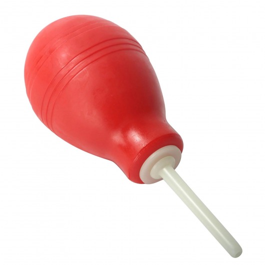 Анальный душ Enema Bulb Red - XR Brands - купить с доставкой в Грозном