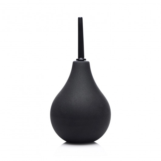 Черный анальный душ Thin Tip Enema Bulb - XR Brands - купить с доставкой в Грозном