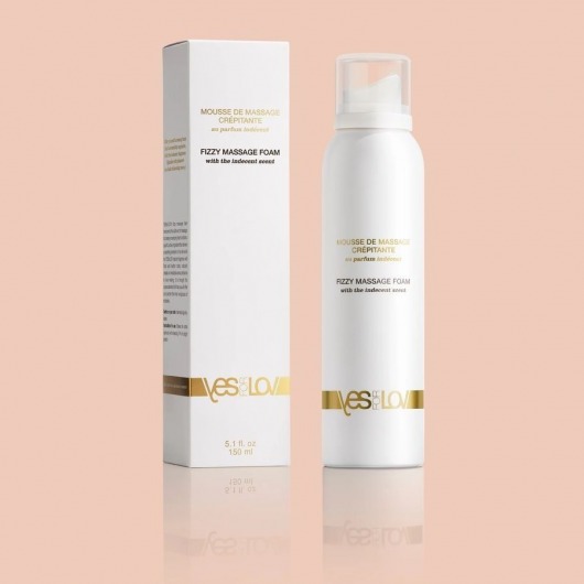 Массажная пена Fizzy Massage Foam - 150 мл. - YESforLOV - купить с доставкой в Грозном
