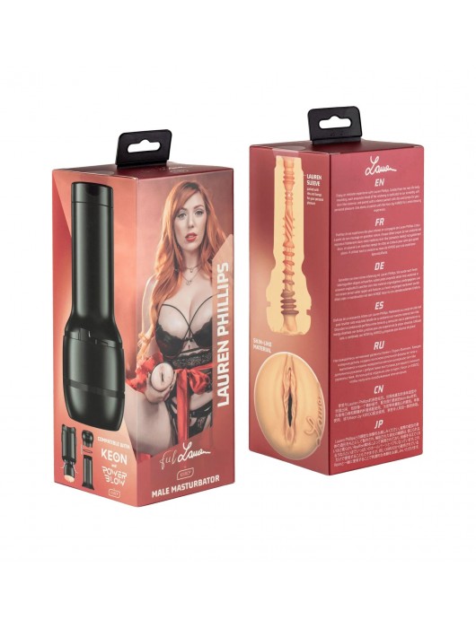 Мастурбатор-вагина FeelLauren Stroker - Kiiroo - в Грозном купить с доставкой