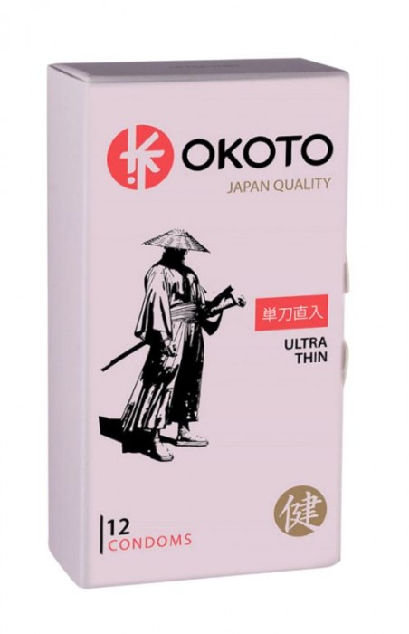 Тонкие презервативы OKOTO Ultra Thin - 12 шт. - Sitabella - купить с доставкой в Грозном