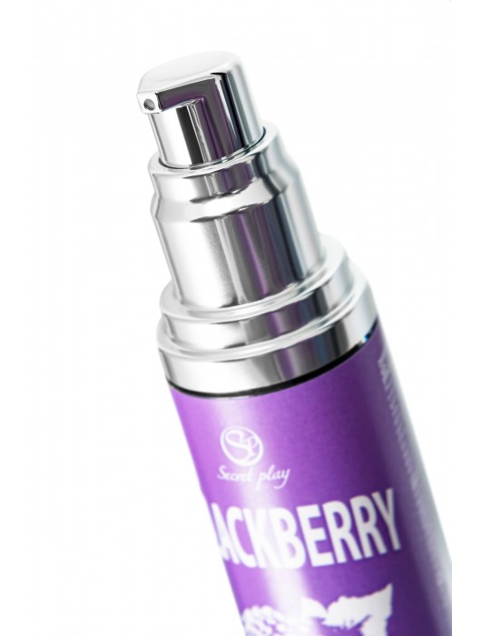 Массажное масло 2-в-1 Blackberry Hot Effect с разогревающим эффектом и вкусом ежевики - 50 мл. - Secret Play - купить с доставкой в Грозном