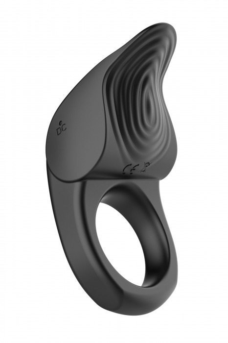 Черное эрекционное виброкольцо Vibro Lust Ring - MALESATION - в Грозном купить с доставкой