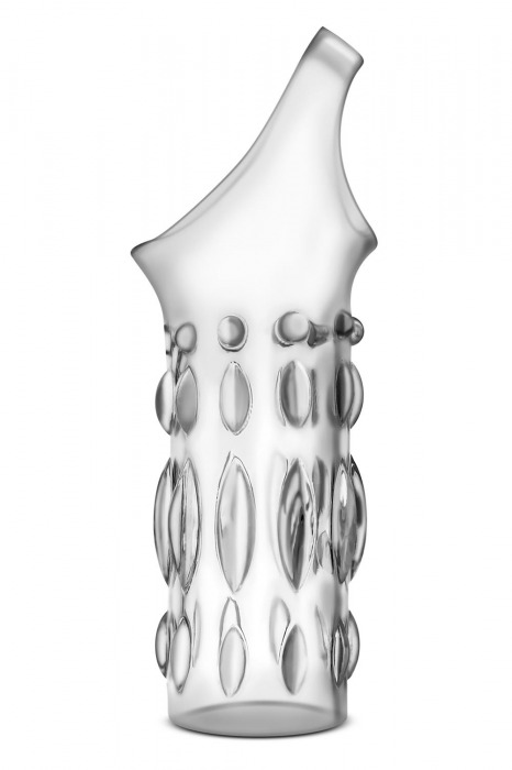 Прозрачная насадка на пенис Stretchy Studded Penis Sleeve Ring - Blush Novelties - в Грозном купить с доставкой