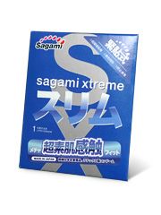 Презерватив Sagami Xtreme FEEL FIT 3D - 1 шт. - Sagami - купить с доставкой в Грозном