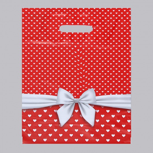 Пакет «Скарлетт» с вырубной ручкой (30х38 см) - Сима-Ленд - купить с доставкой в Грозном