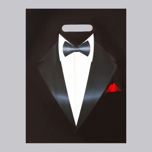 Пакет «Смокинг» полиэтиленовый с вырубной ручкой (30х40 см) - UPAK LAND - купить с доставкой в Грозном