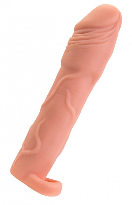 Телесная удлиняющая насадка с подхватом - 19 см. - ToyFa - в Грозном купить с доставкой