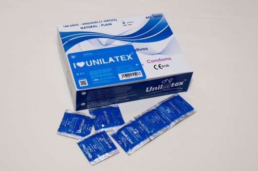 Классические презервативы Unilatex Natural Plain - 144 шт. - Unilatex - купить с доставкой в Грозном