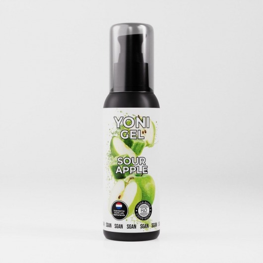 Лубрикант для орального секса SGAN со вкусом кислого яблока - 100 мл. - SGAN - купить с доставкой в Грозном