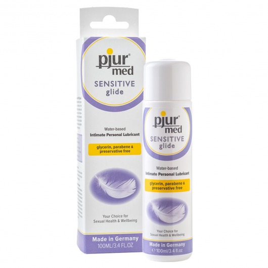 Лубрикант для чувствительной кожи pjur MED Sensitive glide - 100 мл. - Pjur - купить с доставкой в Грозном