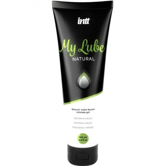 Увлажняющий гель-лубрикант на водной основе  для тела My Lube Natural - 100 мл. - INTT - купить с доставкой в Грозном