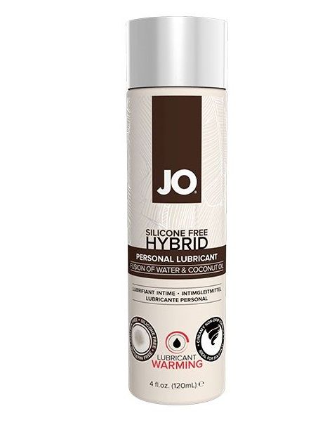 Водно-масляный лубрикант с разогревающим эффектом Hybrid Lubricant WARMING - 120 мл. - System JO - купить с доставкой в Грозном