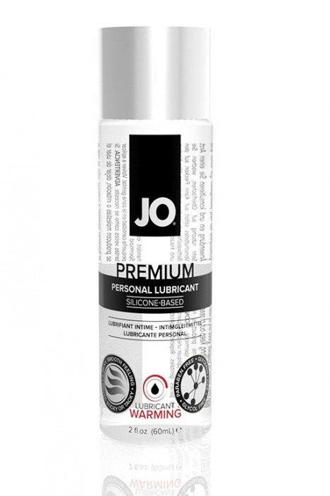 Возбуждающий лубрикант на силиконовой основе JO Personal Premium Lubricant  Warming - 60 мл. - System JO - купить с доставкой в Грозном