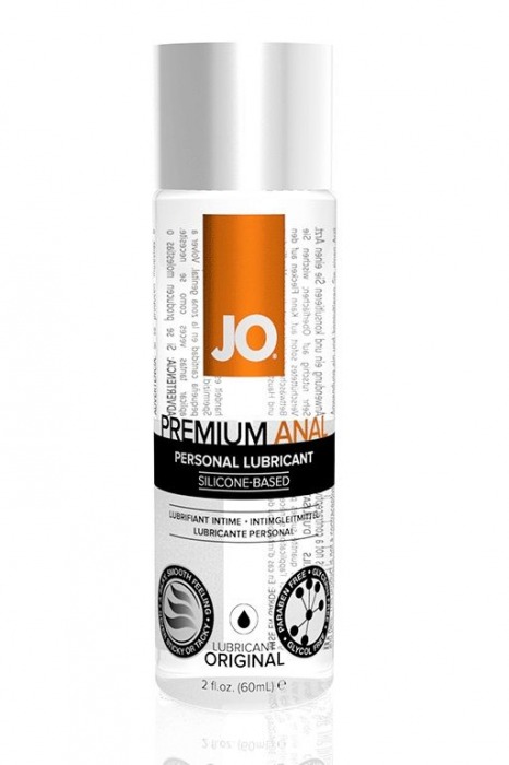 Анальный лубрикант на силиконовой основе JO Anal Premium - 60 мл. - System JO - купить с доставкой в Грозном