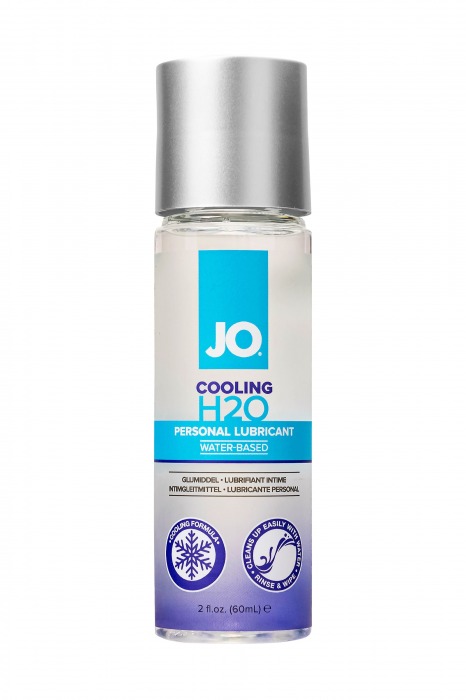 Охлаждающий лубрикант на водной основе JO Personal Lubricant H2O COOLING - 60 мл. - System JO - купить с доставкой в Грозном