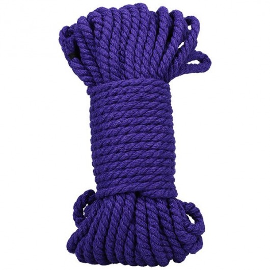 Фиолетовая верёвка для связывания и фиксации Bind Tie - 15,24 м. - Doc Johnson - купить с доставкой в Грозном