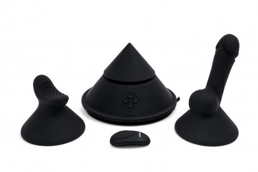 Конусный вибромассажер Cowgirl Cone с 2 насадками - CowGirl - купить с доставкой в Грозном