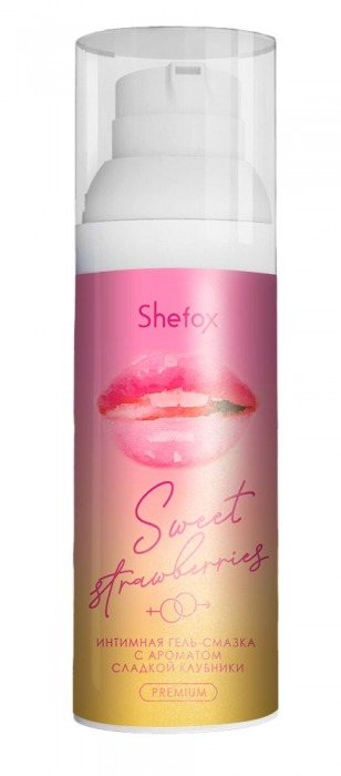 Интимная гель-смазка Shefox Premium «Сладкая клубника» - 50 мл. - Shefox - купить с доставкой в Грозном