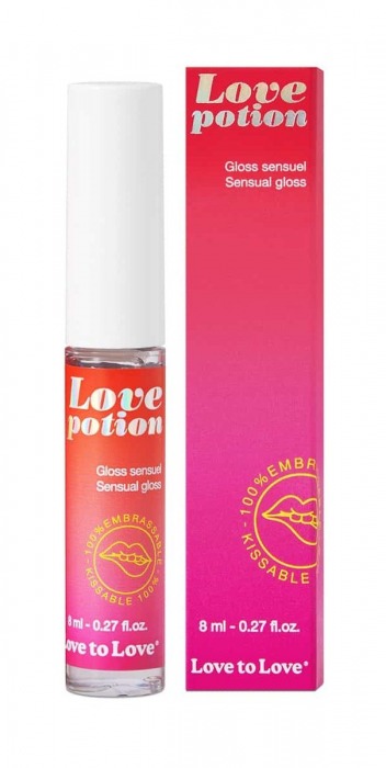 Возбуждающий блеск для губ Love Potion - 8 мл. - Love to Love - купить с доставкой в Грозном