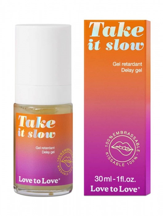 Пролонгирующий гель для мужчин Take It Slow - 30 мл. - Love to Love - купить с доставкой в Грозном
