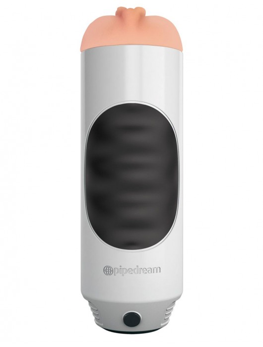 Мастурбатор-вагина Extreme Toyz Mega Grip Vibrating Stroker Mouth - Pipedream - в Грозном купить с доставкой