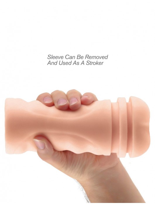 Мастурбатор-вагина Extreme Toyz Mega Grip Vibrating Stroker Mouth - Pipedream - в Грозном купить с доставкой