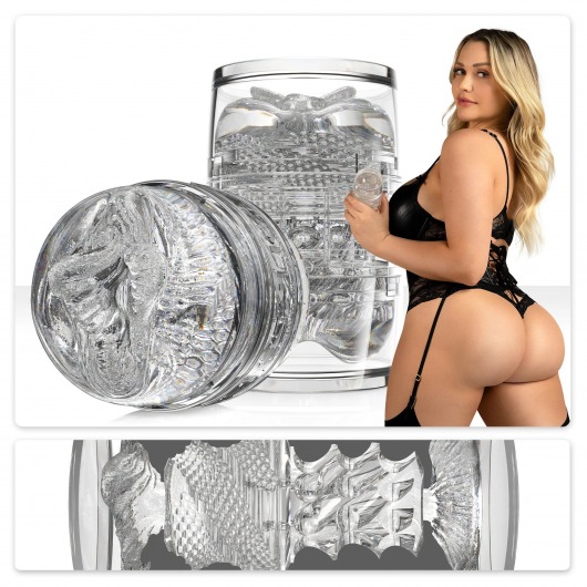 Прозрачный двусторонний мастурбатор Fleshlight Quickshot Mia Malkova - Fleshlight - в Грозном купить с доставкой
