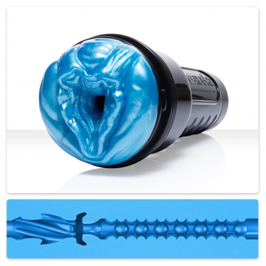 Мастурбатор-вагина Fleshlight Freaks Alien Blue Metallic - Fleshlight - в Грозном купить с доставкой
